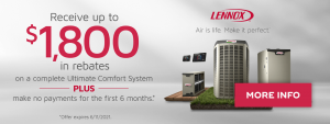 Lennox rebate 2021